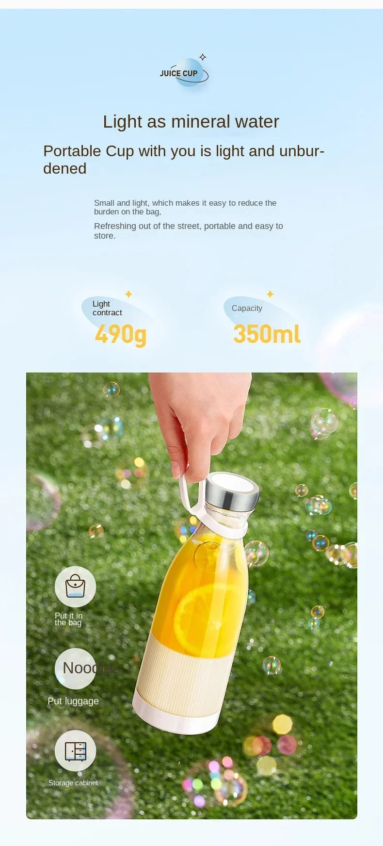 Mini mixeur portable