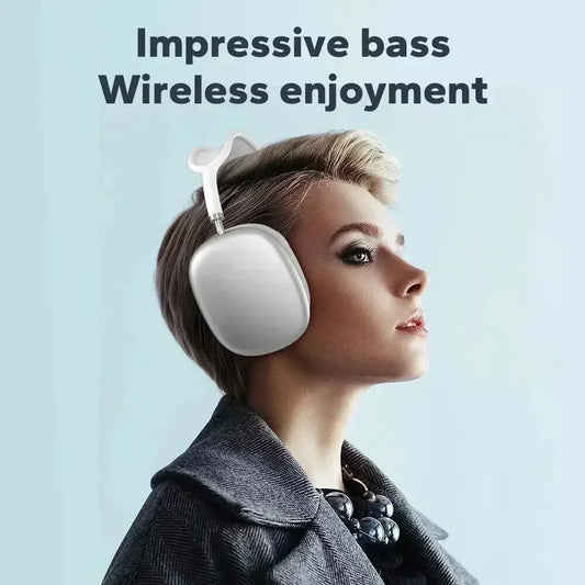 Casque Bluetooth sans fil P9 pour jeux et sports de plein air, avec micro et réduction du bruit