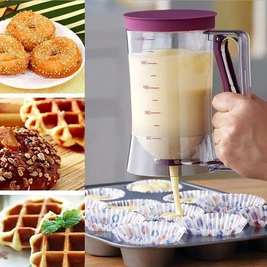 Batter Separator Cupcakes Pancakes Cookie Cake Waffles Batter Dispenser cookie separator batter Cream Speratator Cup Measuring